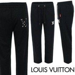 루* 자수 로고 트레이닝 팬츠