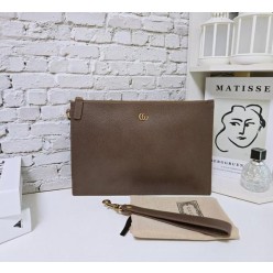 구* 고급 마몽 GG 클러치백 카키브라운 4753171