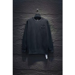 크* 홀슈스 피그먼트 로고 맨투맨