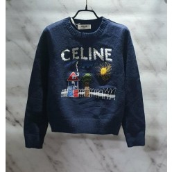 셀** 하우스자수 니트