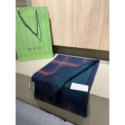 구* 양면 체크 캐시미어 머플러 수입