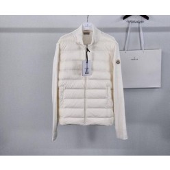 백로고 캐시미어 울 다운패딩