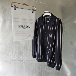 프** 스트라이프 가디건