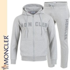 가죽 레터링 로고 후드집업 셋업