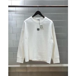 로** 로고자수 롱 슬리브