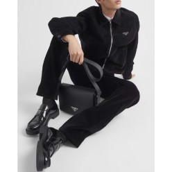 프** 초콜릿 브러시드 가죽 로퍼