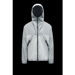 후드 패치 워크 윈드 브레이커 재킷