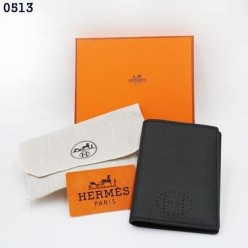 에*** H로고 토고가죽 여권지갑 (블랙)