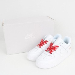 나** x 슈** 에어포스 1로우 (화이트)