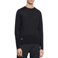 보** 로고 울캐시 니트 수입풀