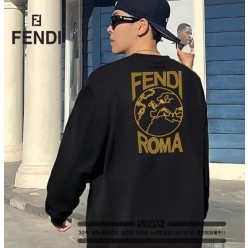 펜* 노랑 지구본 로고 디자인 밍크양기모 티셔츠