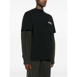 발**** 셔츠 레이어드 티셔츠