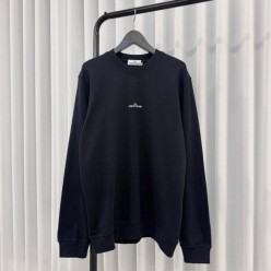 스* 원형 프린트 스웻셔츠