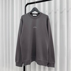 스* 원형 프린트 스웻셔츠