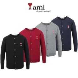 아* 베이직 라운드 가디건