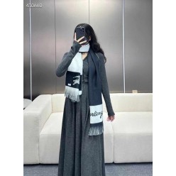 버** EKD 로고 울 스카프