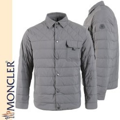 투톤 퀄팅 패딩 셔츠 100 오리털