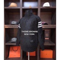 톰* 블랙모던 하프 집업