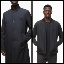 Mon하운드 트렌치 코트