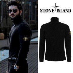 스* 와펜패치 커플 터틀넥