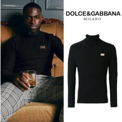 돌* 골드 플레이트 골지 터틀넥