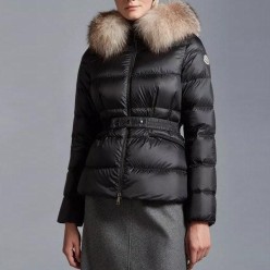 보에드 쇼트 다운 자켓 블랙