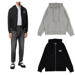 메* 키츠네 더블패치 후드집업 2색상