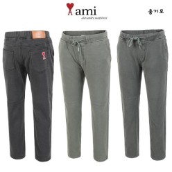 아* 베이직 융털 밴딩 슬랙스