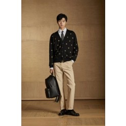 루* 골드자수 가디건