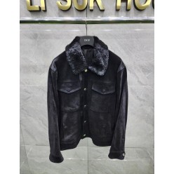 디* 시어링 스웨이드자켓