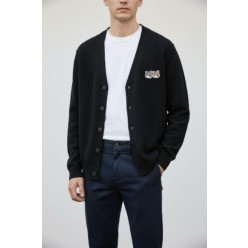 메* 키츠네 투폭스헤드 V넥 울가디건수입풀