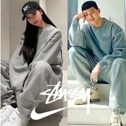 나**  스** NRG 커플 맨투맨셋트  기모