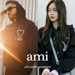 아* 보플 빅패치 커플 후드  기모