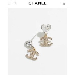 샤* 하트 스톤 귀걸이