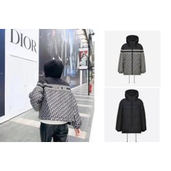 디* 리버시블 오블리크 퀄티드 다운패딩