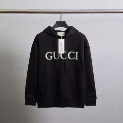 구* 빅로고 코튼 후드티