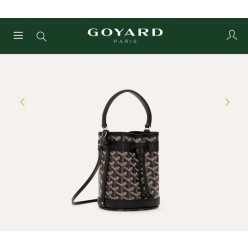 고** 쁘띠플로 미니 버킷백 ㅡ 블랙