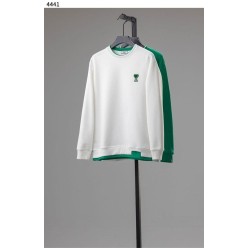 아* 그린 하트 레이어드 맨투맨