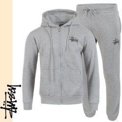 스** 캘리포니아 그로운 후드 집업 셋업 기모 원단