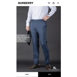 버** 블렌드 체크 밴딩 슬랙스