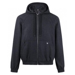 펜* M1123 울 후드 집업 자켓