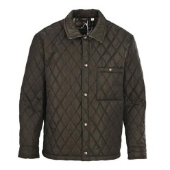 버** M1102 퀄팅 나일론 셔츠 자켓