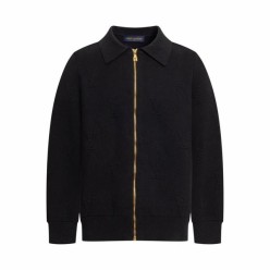 루* M1180 엠보스드 테크니컬 울 블루종