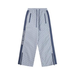 디* M1101 오블리크 지퍼 팬츠