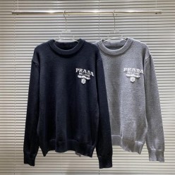 프** B641 밀라노 로고 니트