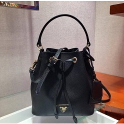 프** 사피아노 버킷백 블랙