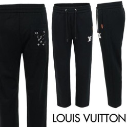 루* 자수 로고 트레이닝 팬츠