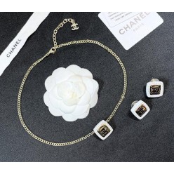 샤* 사각 목걸이 귀걸이