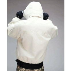 슈** 시어링 봄버 데님 자켓