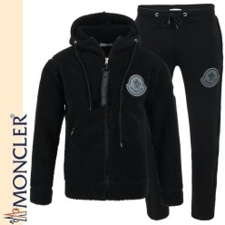 빅로고 양털 후드 집업 셋업 기모 원단